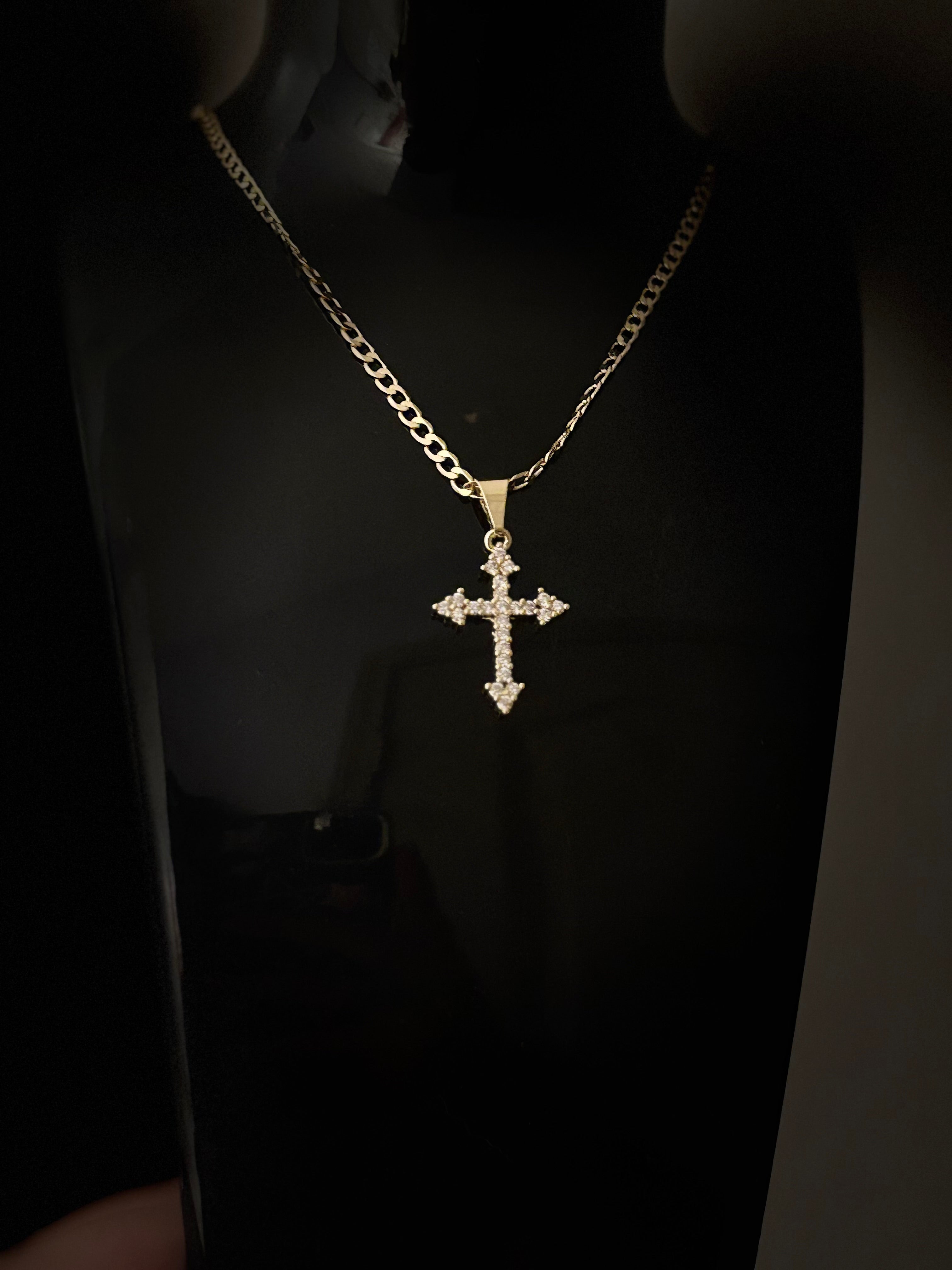 Arrow Cross Necklace