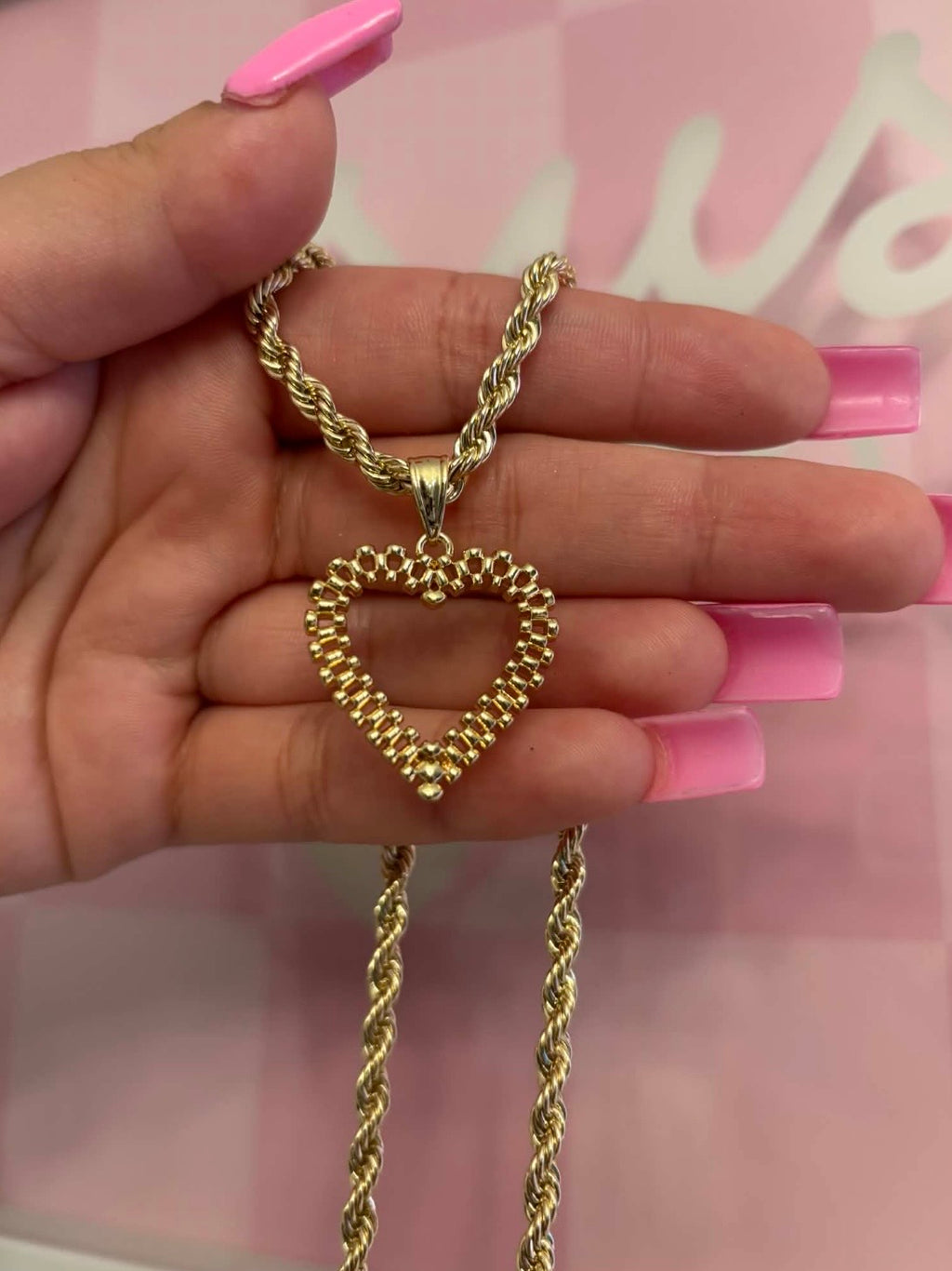 Rolx Heart Chain
