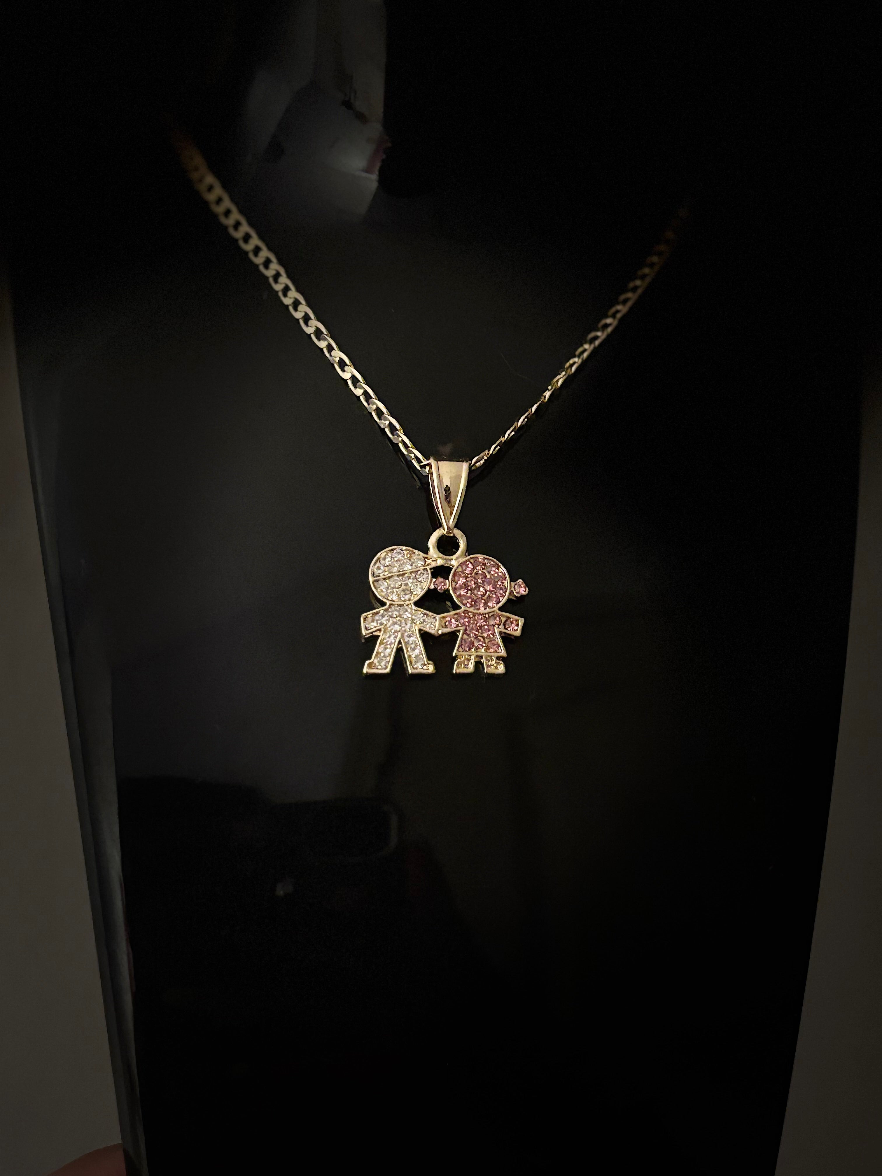 Daughter & Son Necklace
