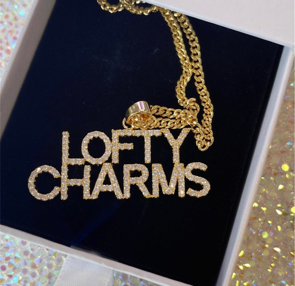 Custom Zirconia Name Chain
