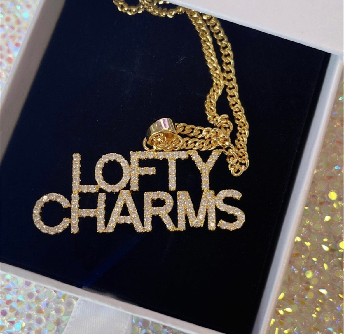 Custom Zirconia Name Chain