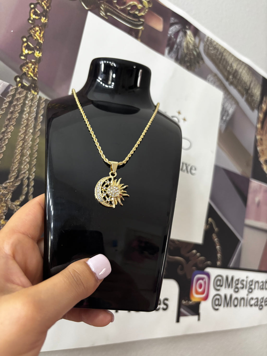 Divine Eclipse Necklace 🌙