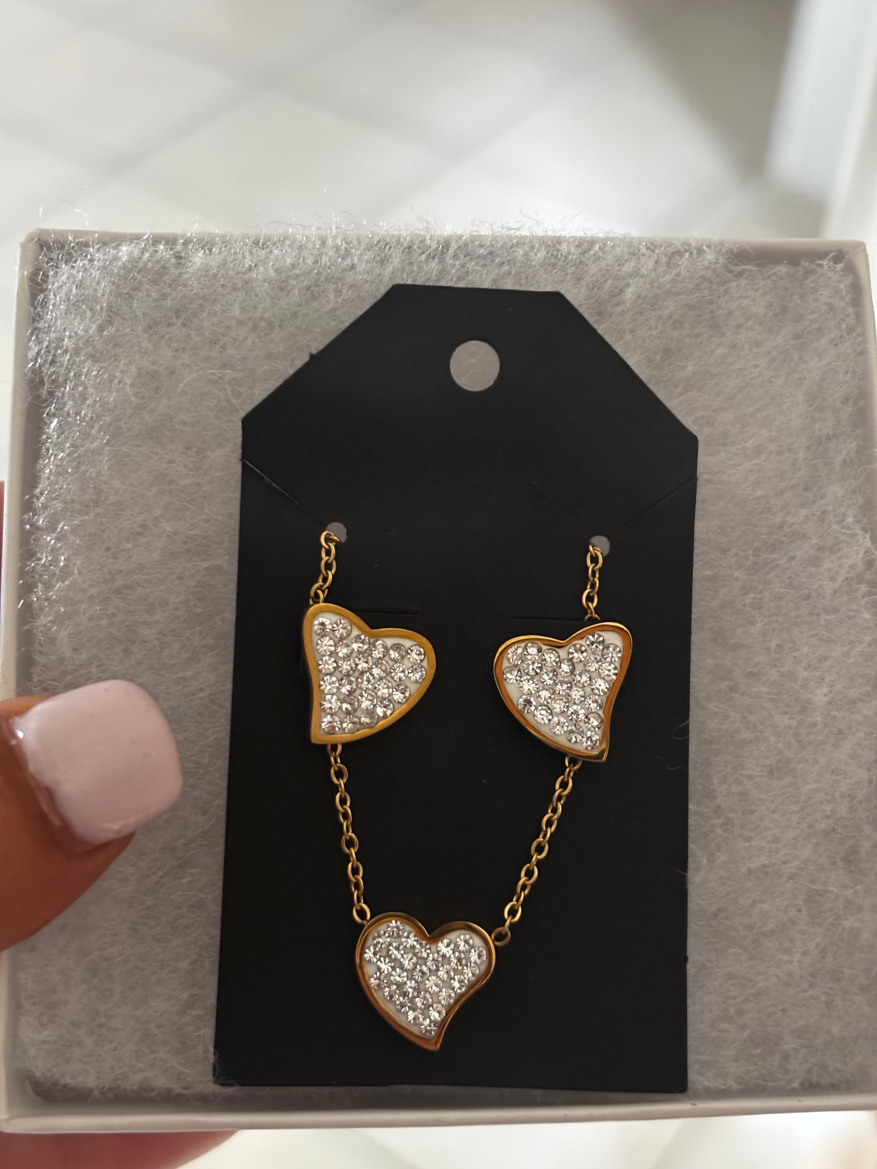 Dripped Diamond Heart