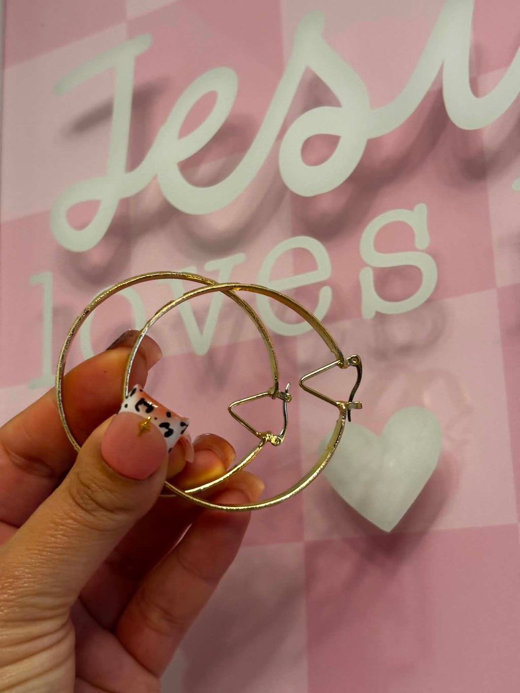 Small Gold Bangle Hoops