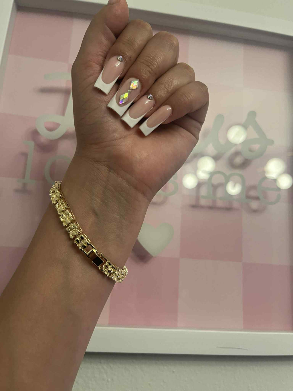 Thin Nugget Bracelet
