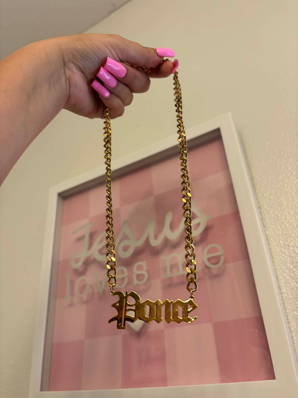 Custom Name 8mm Cuban Chain