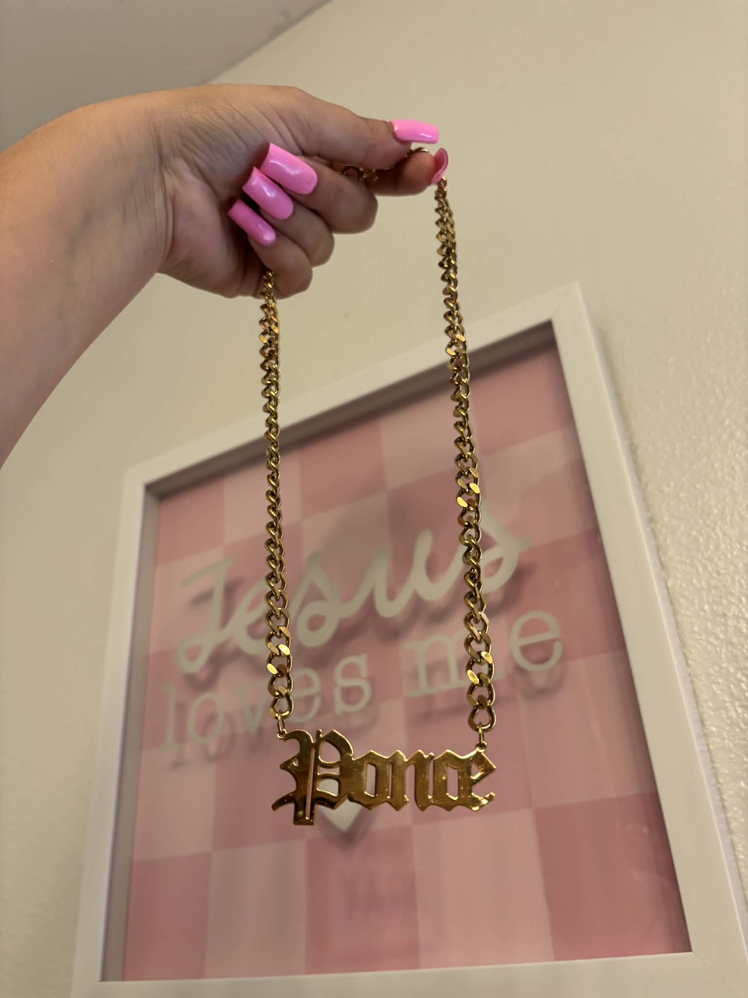 Custom Name 8mm Cuban Chain