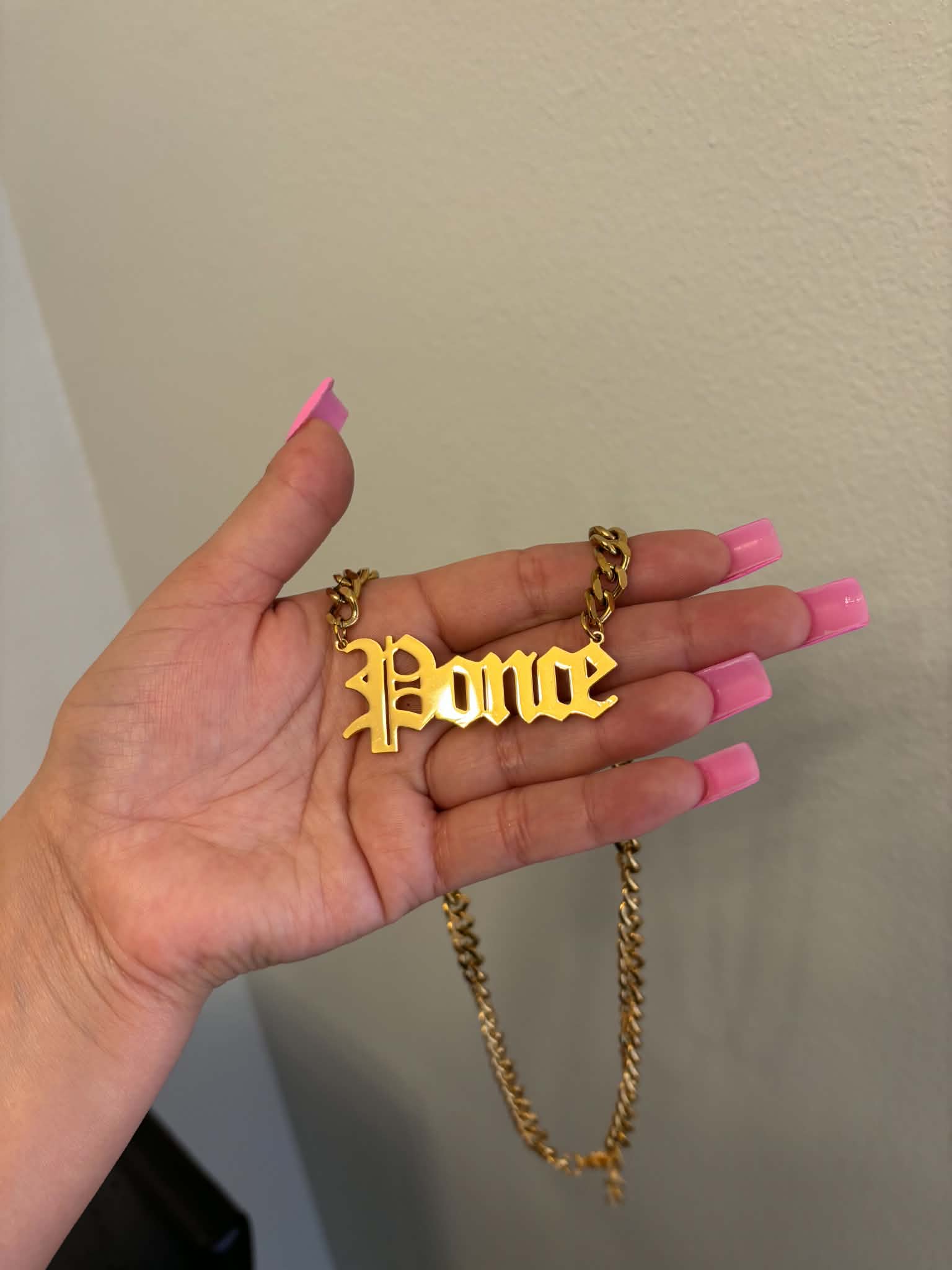 Custom Name 8mm Cuban Chain